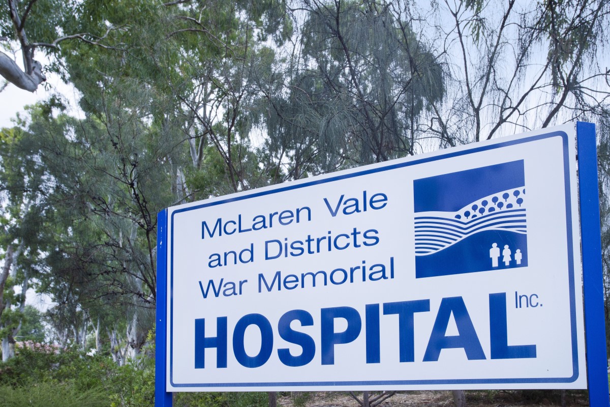Mclaren Vale Hospital history